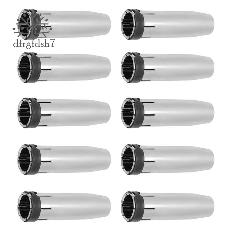 Lot De 10 Buses De Soudage MIG/MAG 36KD - Filetage M8, Ouverture 1.2 Mm - En Cuivre Rouge T2 - Pour Pistolet De Soudage
