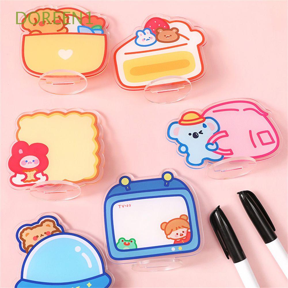 Lot De 2 Accessoires De Bureau Multifonctions Pour écran D'ordinateur, Fournitures De Bureau Pour Homme Et Femme, Support De Notes Autocollantes, Décoration D'intérieur (tableau Mémo Moniteur De