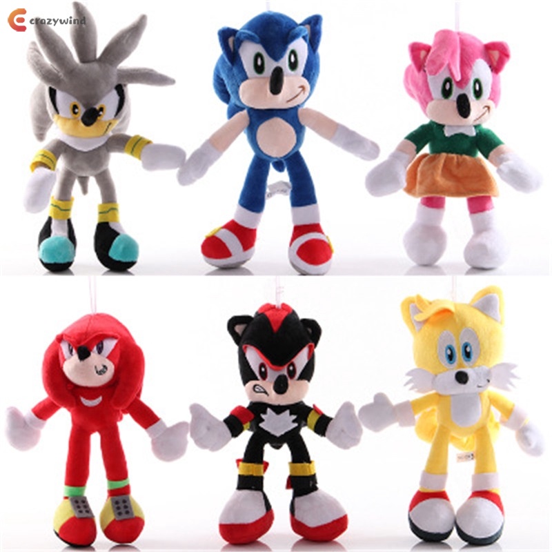 11" Sonic The Hedgehog Amy Rose Plush Doll doux en peluche Teddy Enfants Cadeau