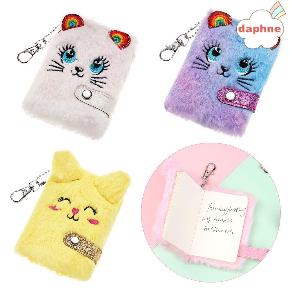 Daphne Nouveau Bloc Notes Mignon Fourrure Chat Dessin Anime Chat En Peluche Cahier Papeterie Approvisionnement Onglet Bande Bloc Notes Fournitures De Bureau Bricolage Etiquette Pendentif Porte Cles Multicolore Shopee France