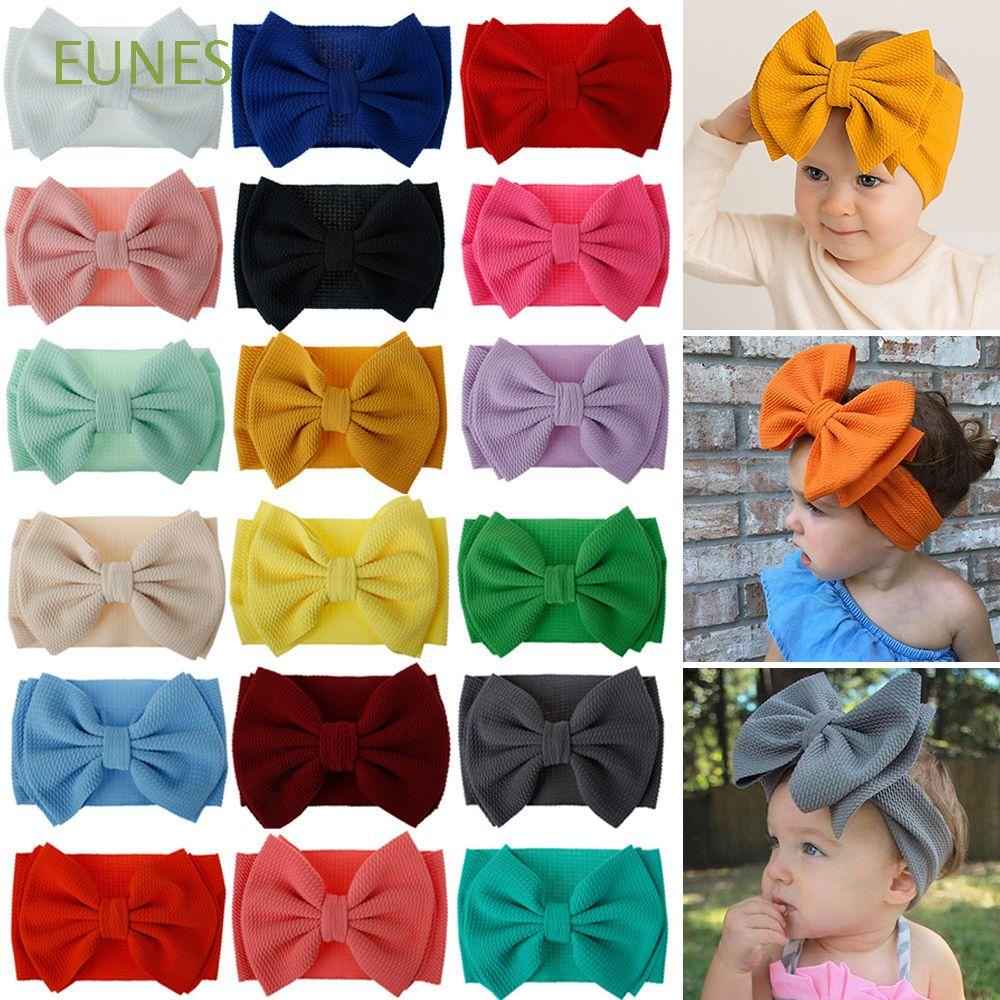 Eunes 18 Couleurs Double Couche Arc Bandeau Noue Grand Arc Bandeau Cheveux Arc Bandeau Elastique Turban Diy Bebe Fille Cheveux Accessoires Enfants Chapeaux Gaufres Tissu Doux Arc Bande De Cheveux Shopee France