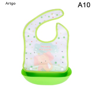 Go Bavoirs Pour Bebes A Imprime De Dessin Anime De Securite Pour Garcons Et Filles Bavoir En Silicone Pour Enfants Avec Poche Shopee France