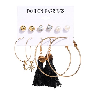 Fashion Silver Ear Clip Long Tassel Boucles d'oreilles Enfileur Zircon Bijou Ligne Femmes 1pc