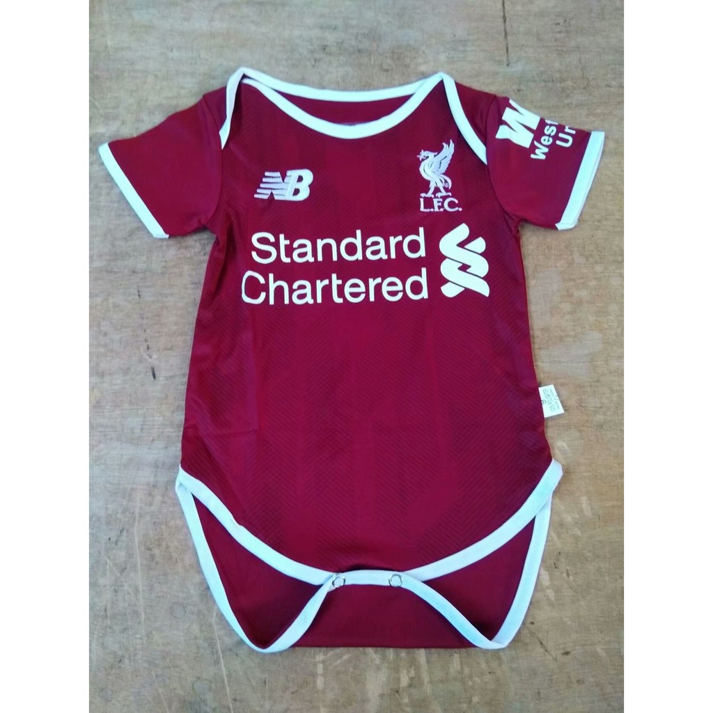 Vente Maillot De Football Pour Bebe 17 18 Liverpool Domicile Maillot De Football Maillot De Football Shopee France