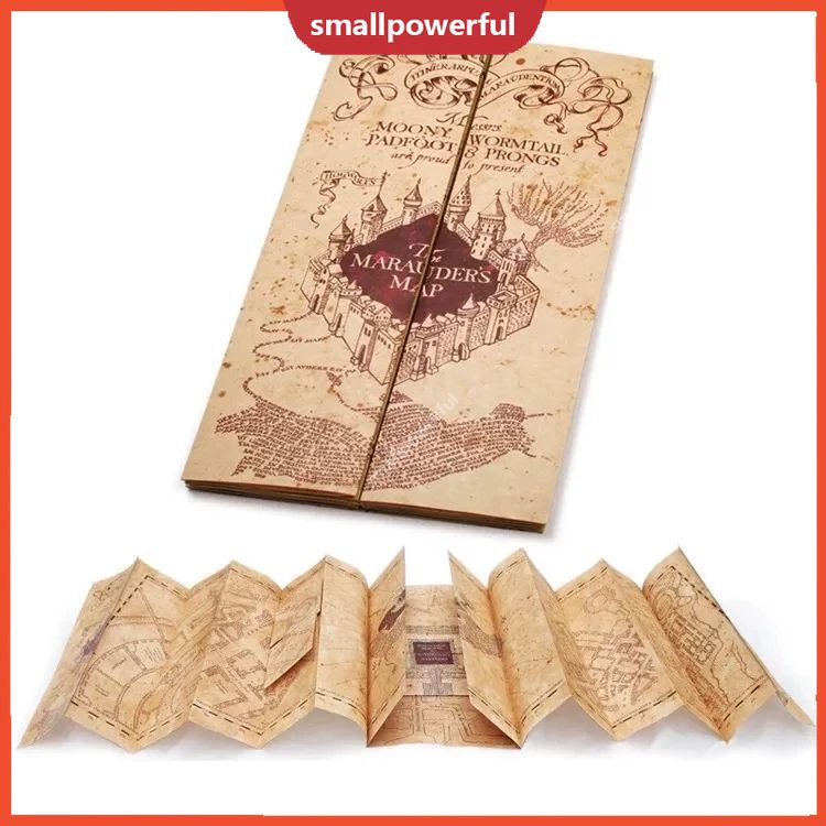 Sma Harry Potter Marchandise Film Version Hd Carte D Activite La Carte De Marauder Cadeau D Anniversaire De Noel Shopee France