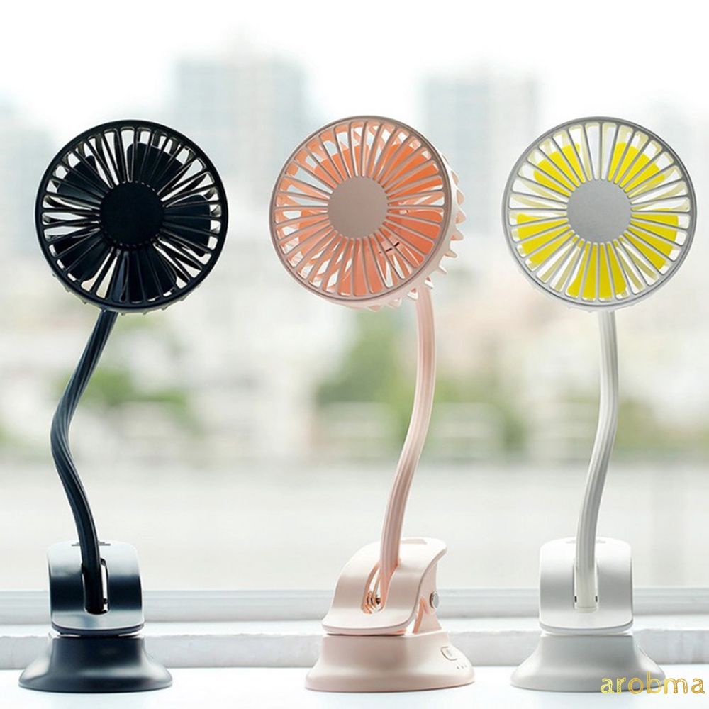 Usb Portable Flexible Incurve Poussette Bebe Mini Clip Ventilateur Arobma Shopee France