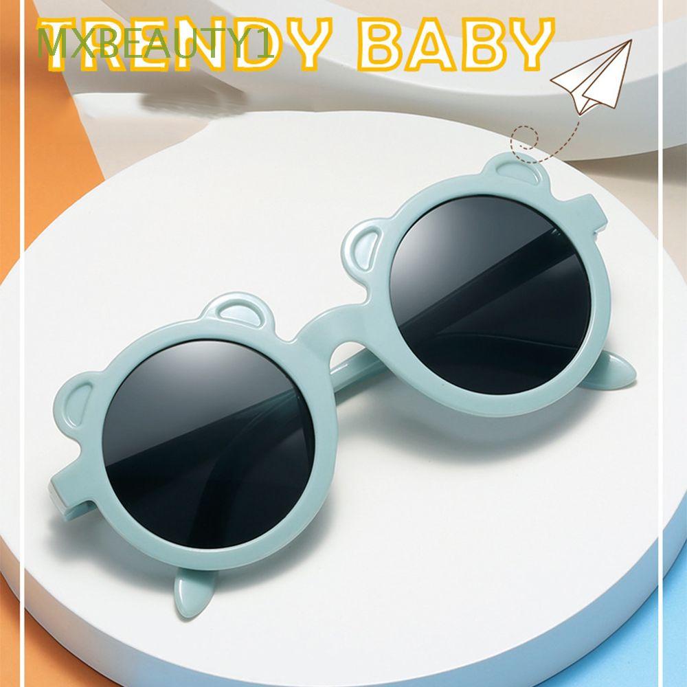 Mxbeauty1 Lunettes De Soleil Pour Enfants D Exterieur Cartoon Protection Uv Nuances Ours Oreilles Bebe Lunettes De Soleil Cadre Rond Mignon 3 6 Ans Unisexe Pour Garcons Filles Uv400 Lunettes Multicolore Shopee France