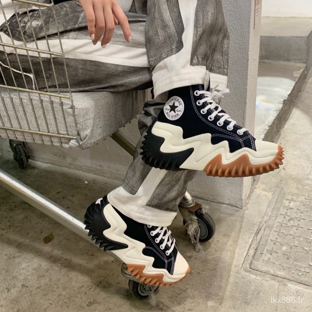 LKX????Bens à vista????converse run star motion plataforma negro y blanco plataforma zapatos de lona 171545c tamaño 35-44【Spot marchandises】 | Shopee France LKX????Bens à vista????converse run star motion plataforma negro y blanco plataforma zapatos de lona 171545c tamaño 35-44【Spot marchandises】 | Shopee France