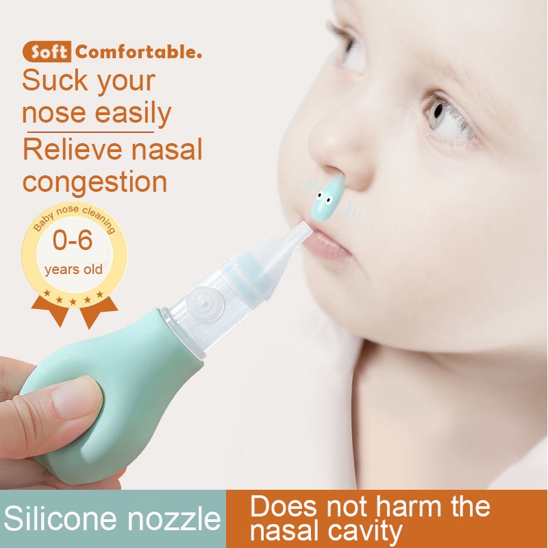 Aspirateur Nasal En Silicone Pour Bebe Type De Pompe Nettoyant De Mucus Nasal Au Froid Neonatal Anti Refoulement Bebe Aspirateur Nasal Sur Et Non Toxique Shopee France