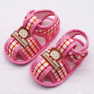 Chaussures A Semelle Souple Pour Bebe Garcon Fille Motif Ours Sandales Creuses Coton Chaussures Pour Tout Petits Shopee France