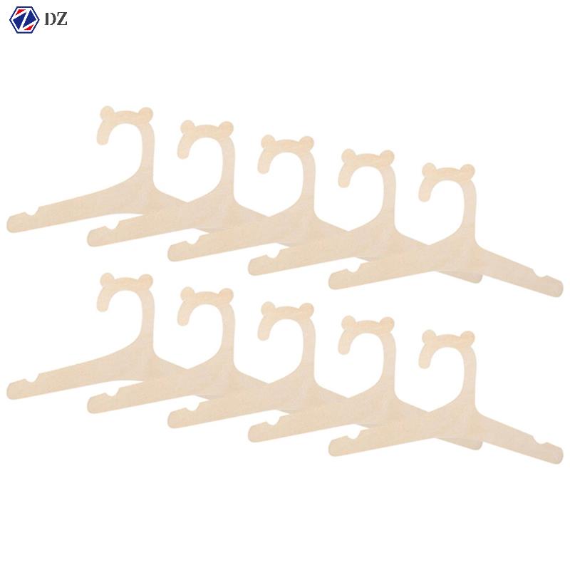 Cintre En Bois De 10 Pieces Pour Vetements De Bebe Cintre En Bois Naturel Pour Enfants Shopee France
