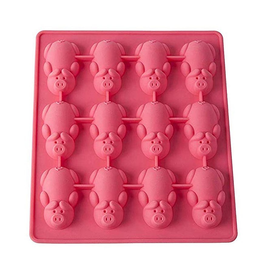 1 11 12 Piggy Silicone Gateau Moule Bebe Cochon Fondant Moule Gateau Decoration Moules Shopee France
