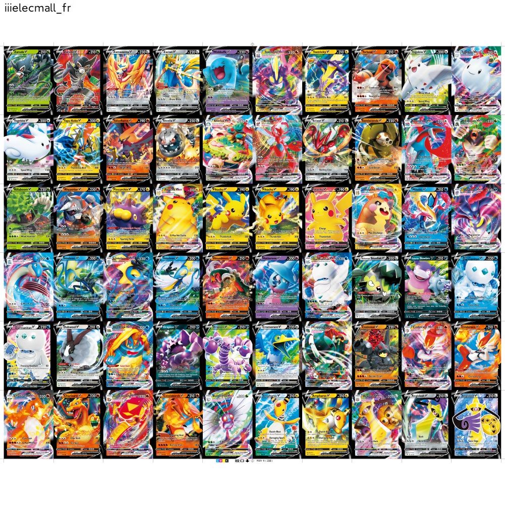 Carte Pokemon Carte Flash Pokemon Carte Pokemon Carte Pokemon Carte Pour Enfants Cartes A Collectionner Pokemon Gx Iiielecmall Fr Shopee France