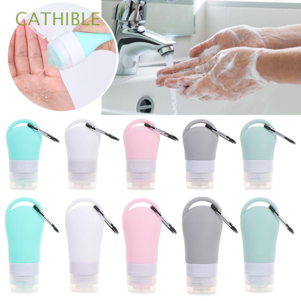 CATHIBLE Gel Douche Bouteilles Vides Rechargeable Conteneur Crochet