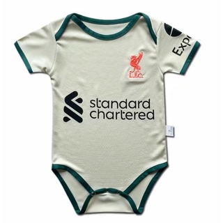 21 22 Baju Bayi Coton Nouveau Ne Bebe Barboteuse 21 Psg Lfc Barcelone Mu Chelsea Man U Maillot Infantile Football Vetements Shopee France